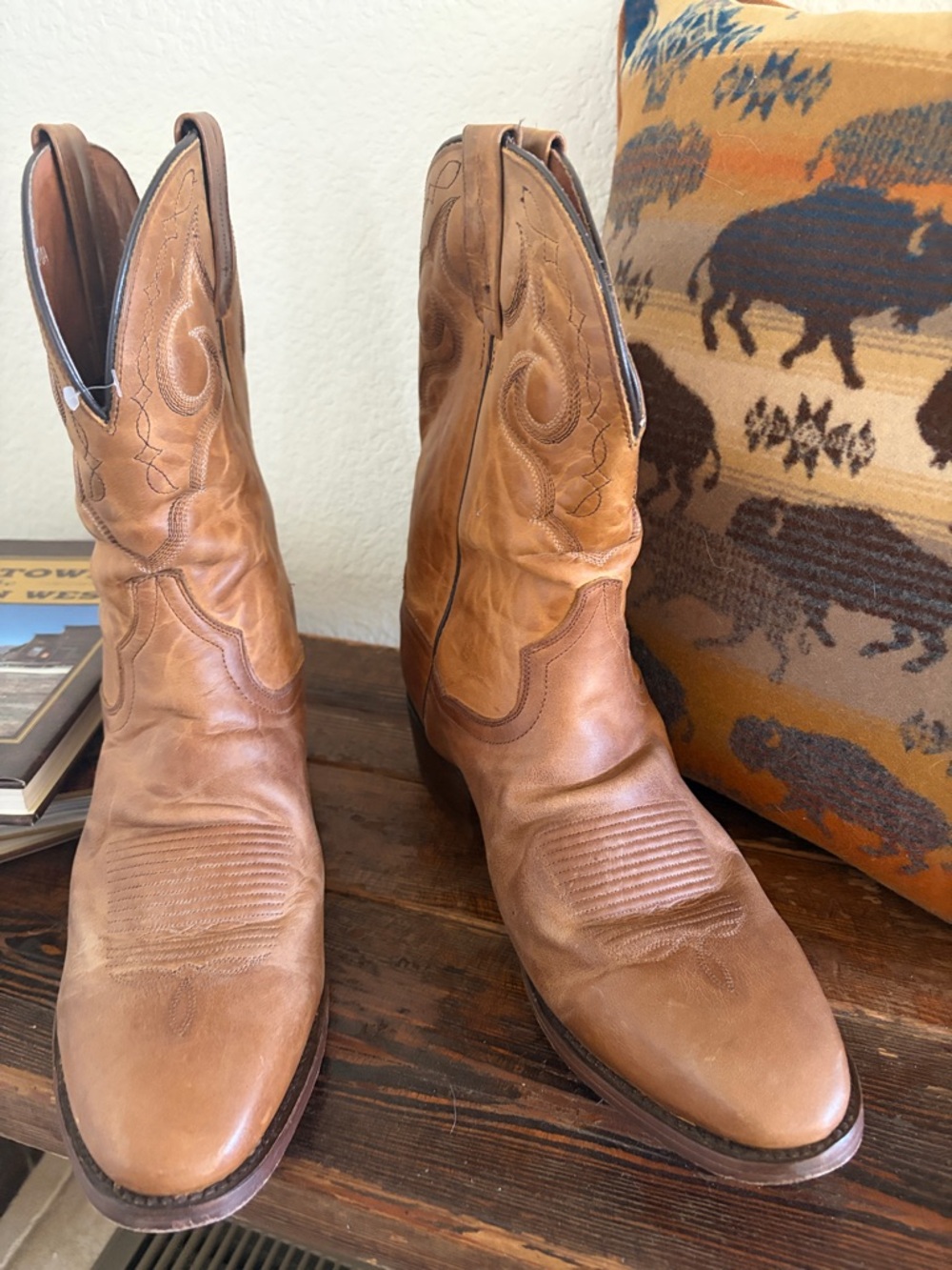 Dan Post Men's Simon Western Boot 11 EW EUC